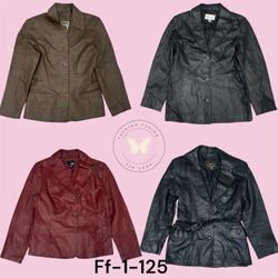 Leichte Lederjacke – Alltaglicher Komfort (FF-1-12..