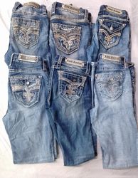 CR6251 Rock Revival Flare/Straight Jeans