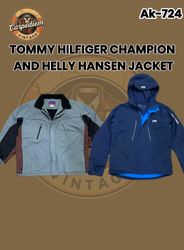 Tommy Hilfiger Champions And  Helly Hansen Jackets..