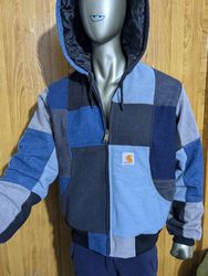 Giacca in denim Carhartt Upcycle Hoodie