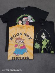 ZV1716 Cartoon Print T-Shirts