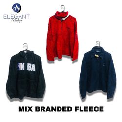 Mix Branded Fleecejacken - EVM0399