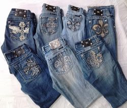 CR6249 Miss Me Flare Jeans