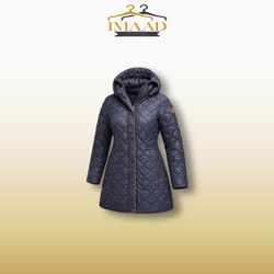 Branded puffer jacket