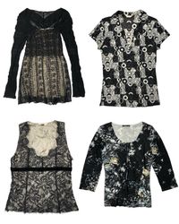 Y2k Monochromatic Mix Tops : TT-133