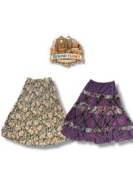 Y2K style Midi Skirts