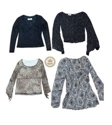 Y2k Long Slvess Mesh Tops 10 pcs 442