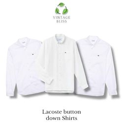 Lacoste Button Up Shirts