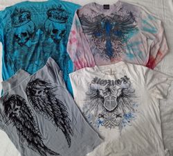 CR6271 Vintage Skull T-Shirts