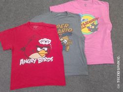 ZV1722 Cartoon-Druck T-Shirts