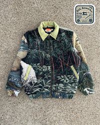 Veste en tapisserie upcyclée