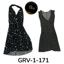 Y2K Polka Dot Poly Dress – Estética Retro Clássica..