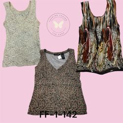 Stylish Poly Printed Full Sleeve Blouse (FF-1-142)