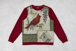 Upcycle Wandteppich mit Sweatshirt (RW-02)