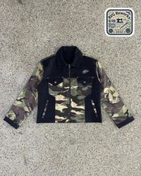 Rückgewonnene Camo-Kontrastjacke