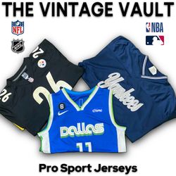 Maillots Pro Sport incluant NFL, NBA, MLB et d'aut..