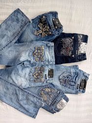 CR6309 Miss Me Flare & Straight Jeans