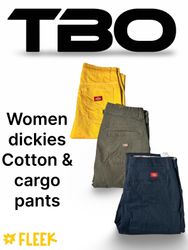 Femme Pantalon en coton et cargo Dickies