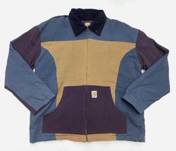 Veste de travail revalorisée CR1203 à blocs de cou..