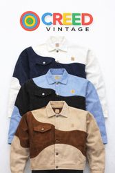 CR1207 Upcycled Wave-Panel Corduroy Jacket