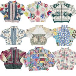 アップサイクルキルティングジャケット