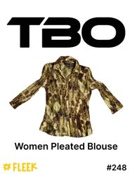 Blouse plissée pour femmes      #248