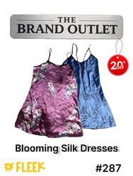 Blühende Seidenkleider      #287