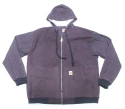 CR1207 Upcycled Workwear Zip Hoodie