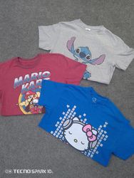 ZV1722 Cartoon-Druck T-Shirts