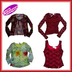 Reddit Vivdly Mixtures Top Blouses Bundle(FV-509)