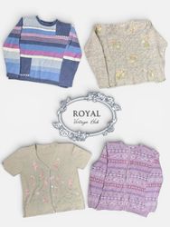 Y2K / Vintage Cottagecore Knits