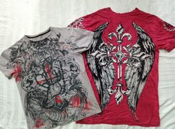 CR6347 T-Shirt Skull Vintage