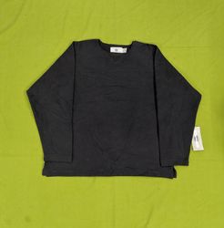 💥 RV2029 Black Plain Sweatshirts