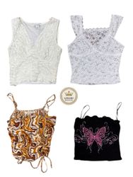 Tops cortos Y2K 10 pcs a 481