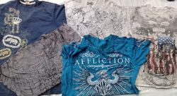 CR6353 Vintage Skull T-Shirts