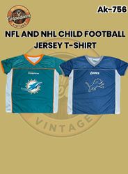 Nfl NHL child Football Jersey T-shirt Ak-756