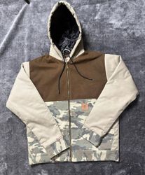 Carhartt upcycle Hooded jacket