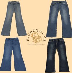 Y2K Flared Jeans (HG-062)