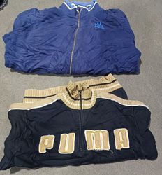 Mixed Branded Full Zip Sweater