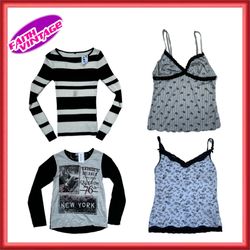 Busty Black Chic Tops and Dress Bundle (FV-525)