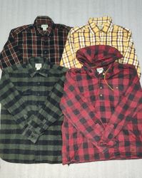 LL.Bean flannel shirt.