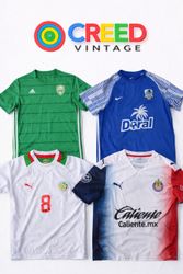 cr6384 Camisetas de Fútbol Vintage