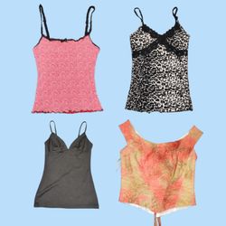 Y2K Romance Mix Cami Tops (FB-009)