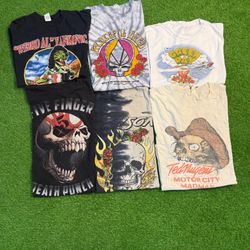 Camisas de manga corta impresas de moda vintage | ..