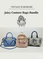 Juicy Couture Bags Bundle