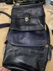 Coach leather bags
