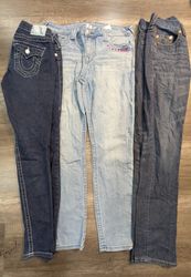 3559 - True Religion Jeans Droits et Évasés