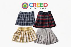 CR6393 Y2K Check Röcke