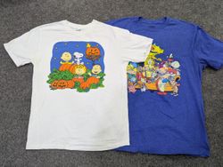 CRZ1748 T-shirts à imprimé cartoon