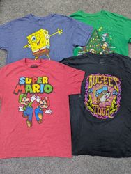 CRZ1749 T-shirts à impression de dessin animé